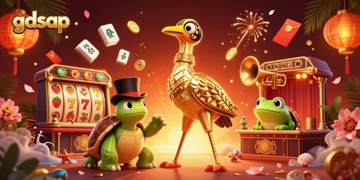Join the gdsap casino scene with vibrant characters and captivating casino elements.