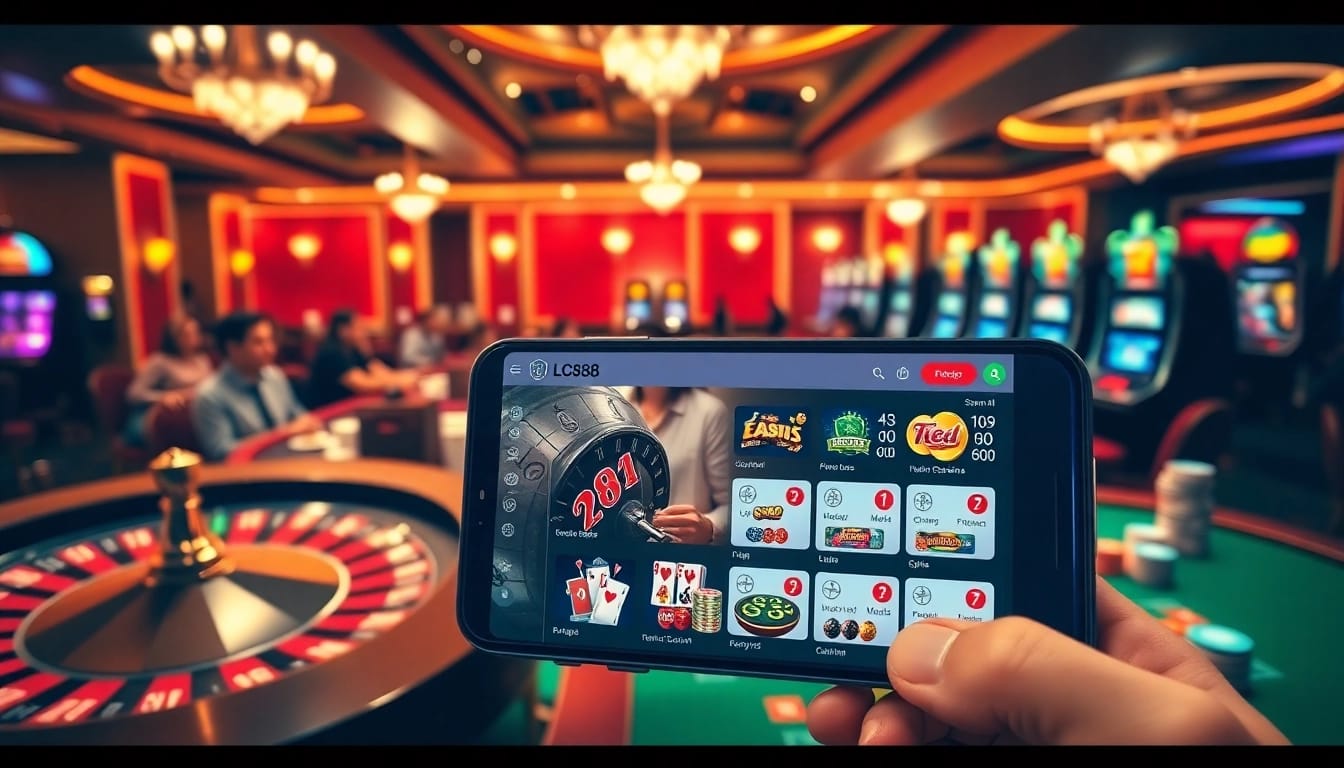 Experience thrilling gambling at LC88 with vibrant casino games and stylish betting interfaces.