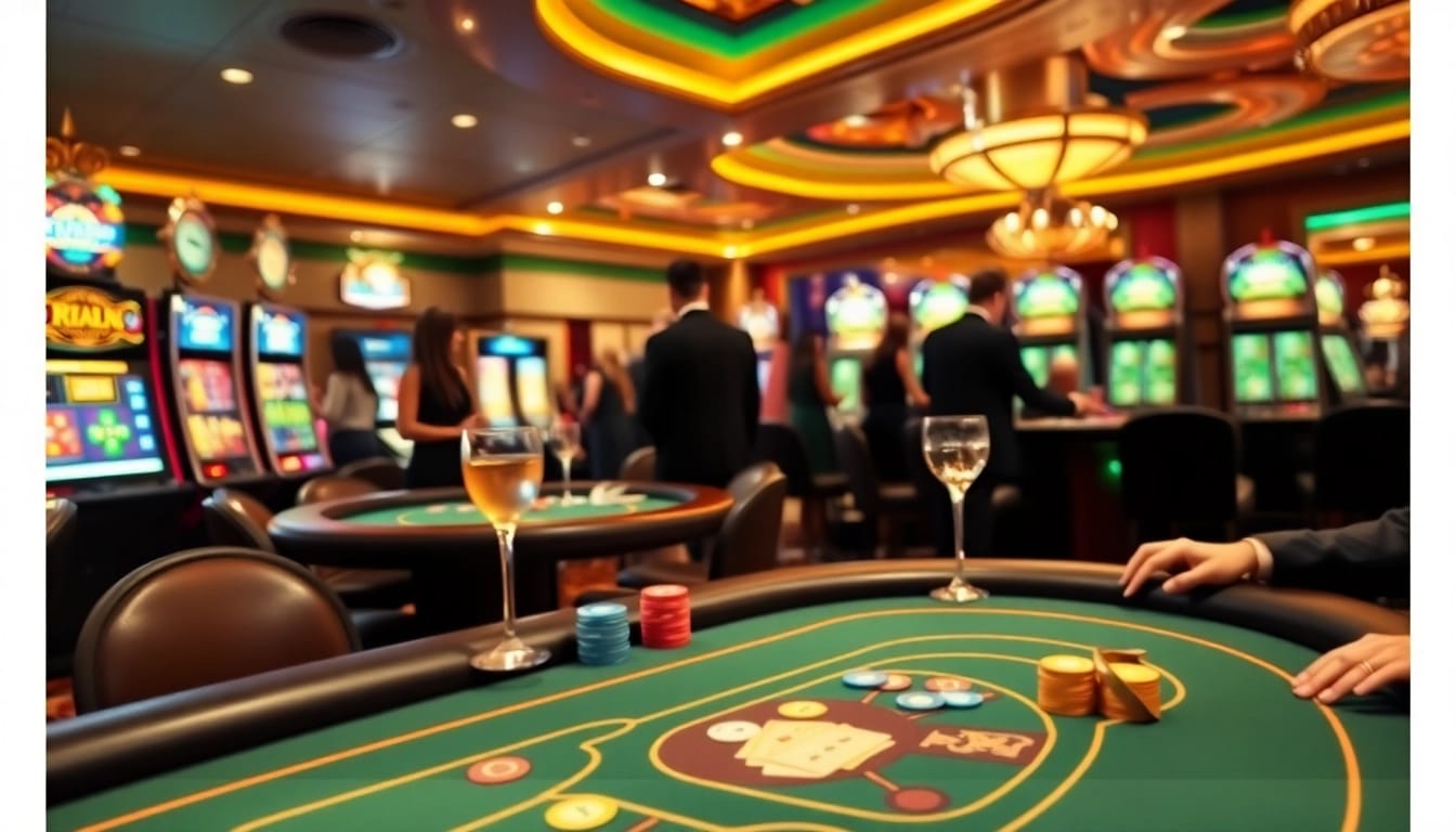 Discover the vibrant atmosphere at the meilleur casino en ligne belgique, showcasing luxurious gaming experiences.