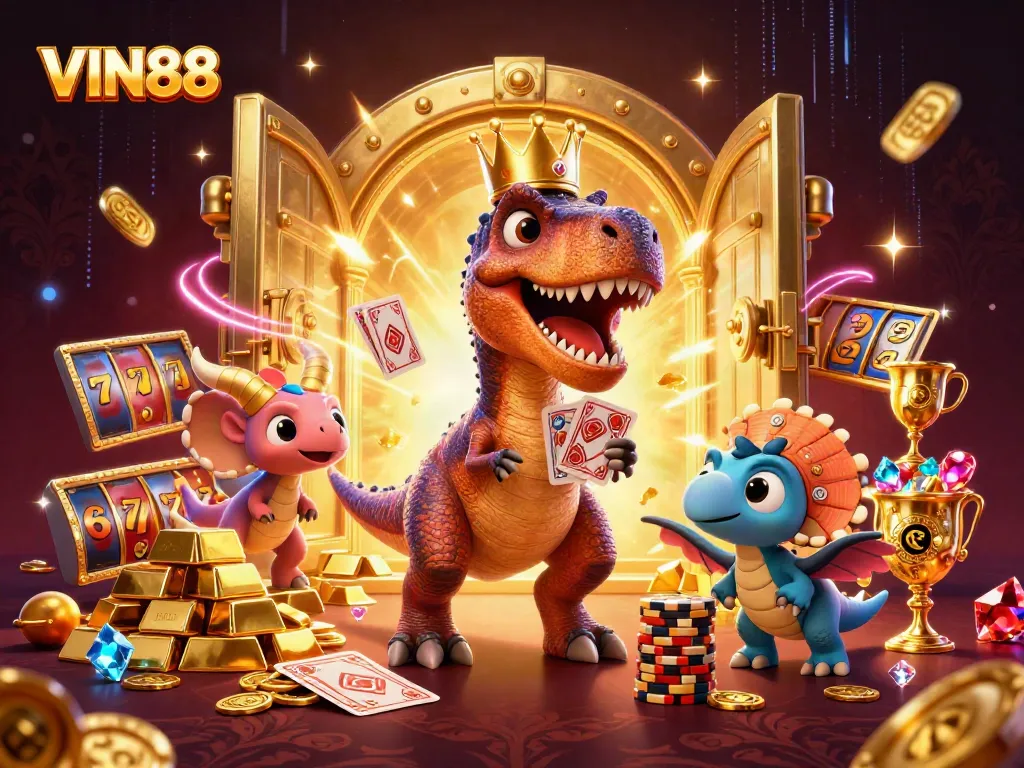 Engage in thrilling card games and win big at VIN88's vibrant casino!