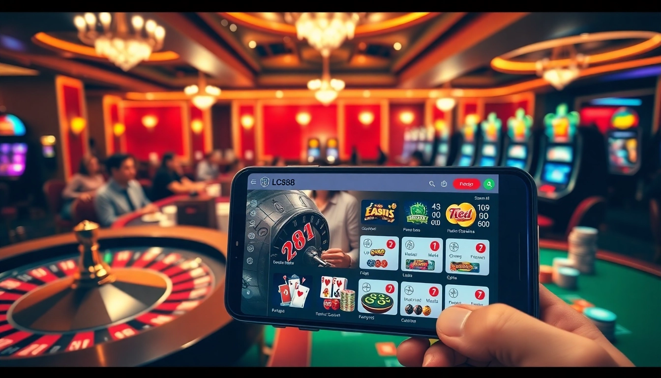 Experience thrilling gambling at LC88 with vibrant casino games and stylish betting interfaces.