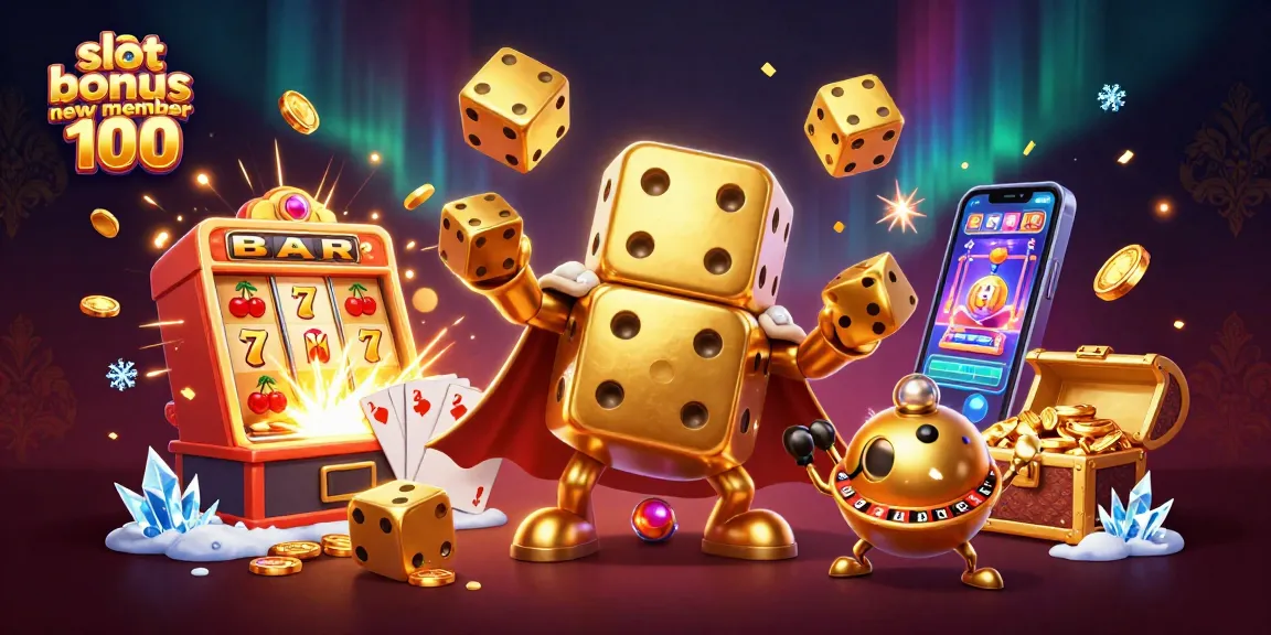 Menangkan slot bonus anggota baru 100 dengan ilustrasi 3D yang menarik.