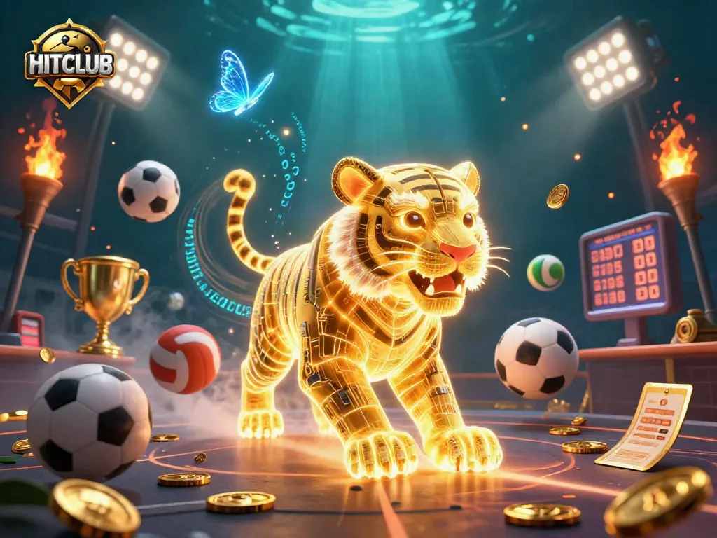 Experience the thrill of HITCLUB with action-packed sports gambling and vibrant gaming elements