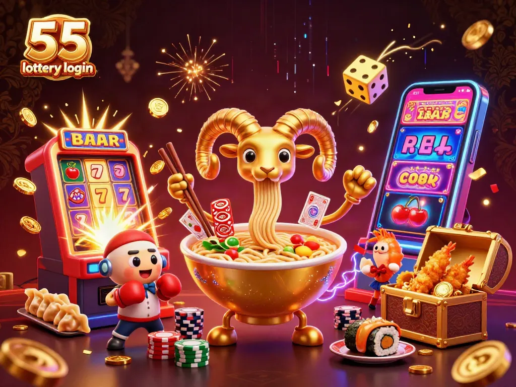 Experience thrilling wins at 55 lottery login with vibrant online gaming and dynamic casino elements.