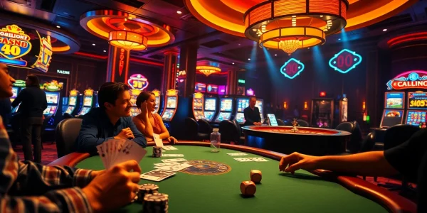 Experience thrilling moments at the casino with game bài đổi thưởng at our vibrant tables.