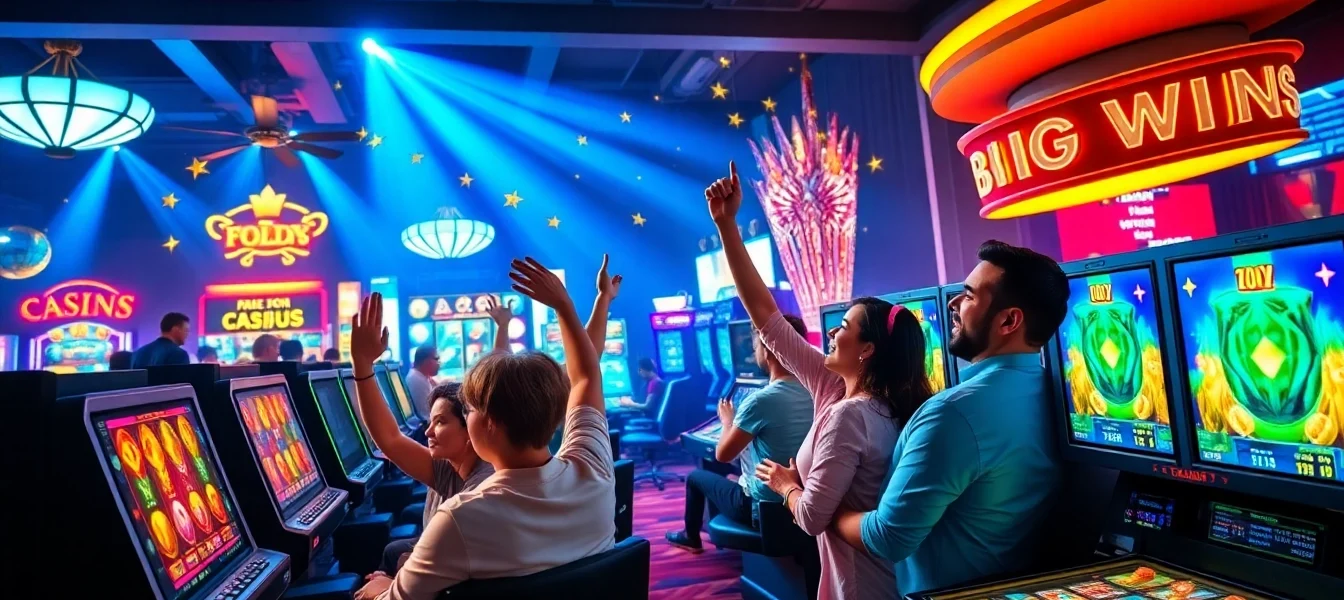 Cazinouri online germania bonus fără depunere offers thrilling wins in vibrant gaming atmosphere.