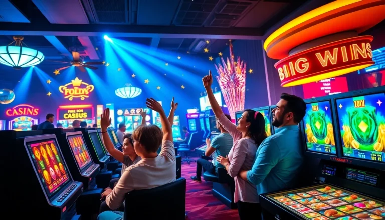 Cazinouri online germania bonus fără depunere offers thrilling wins in vibrant gaming atmosphere.