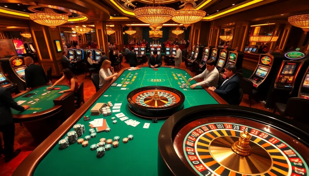 Experience the excitement at 13win casino with vibrant tables and thrilling gameplay.