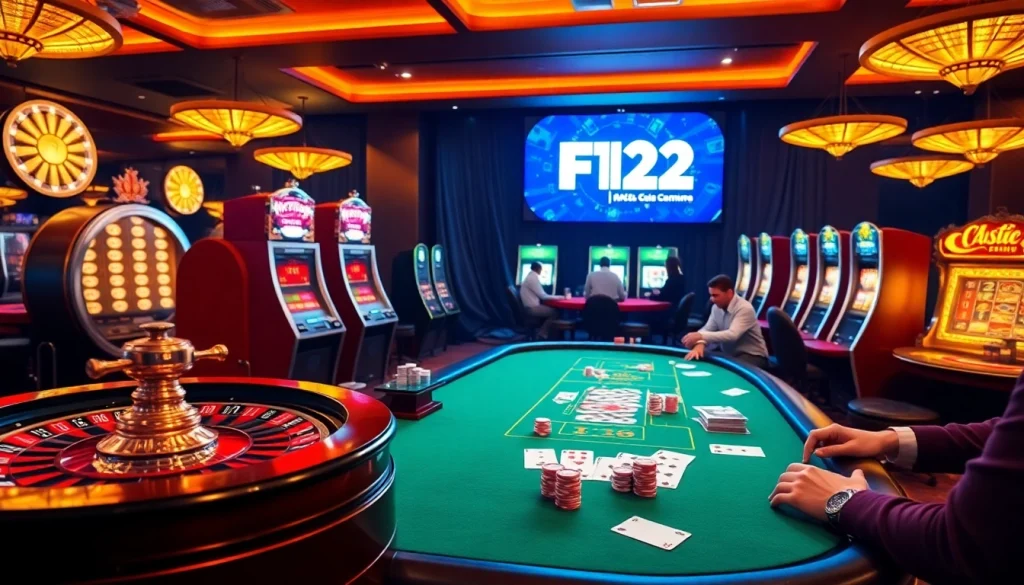 Experience the thrill of online casino games at https://f122.com.br/ with vibrant tables and dynamic gameplay.