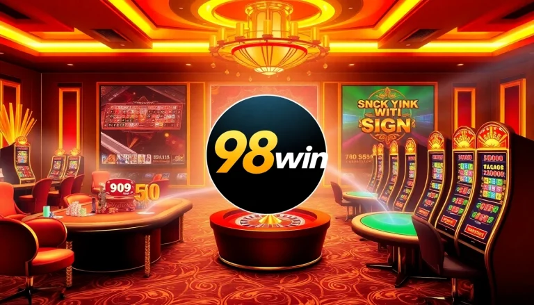 Experience the excitement of 98win with engaging casino games, exciting betting, and a vibrant atmosphere.
