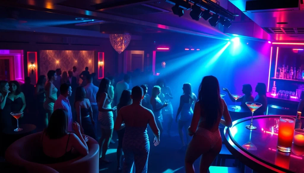 Experience the vibrant nightlife at Club SXM, featuring stunning performances and luxury ambiance.
