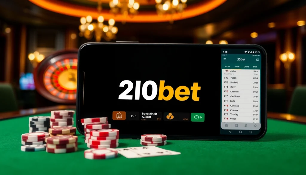Experience the thrill of the 20bet App with vibrant casino visuals and engaging gameplay.