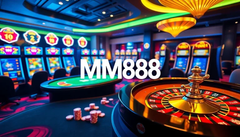 Experience the thrill of MM88 with vibrant casino tables and exciting online games.
