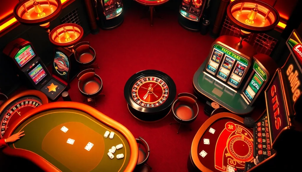 Experience the excitement of five88's online casino with vibrant tables and thrilling gameplay.