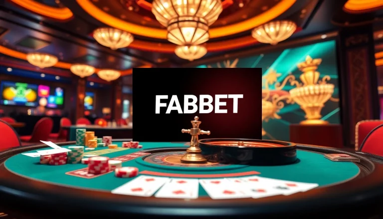Experience the thrill of nhà cái FABET with vibrant casino gaming elements and online betting action.