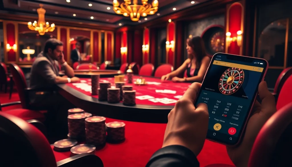 Experience the thrill of gambling at 32win com with vibrant poker action and luxury casino visuals.