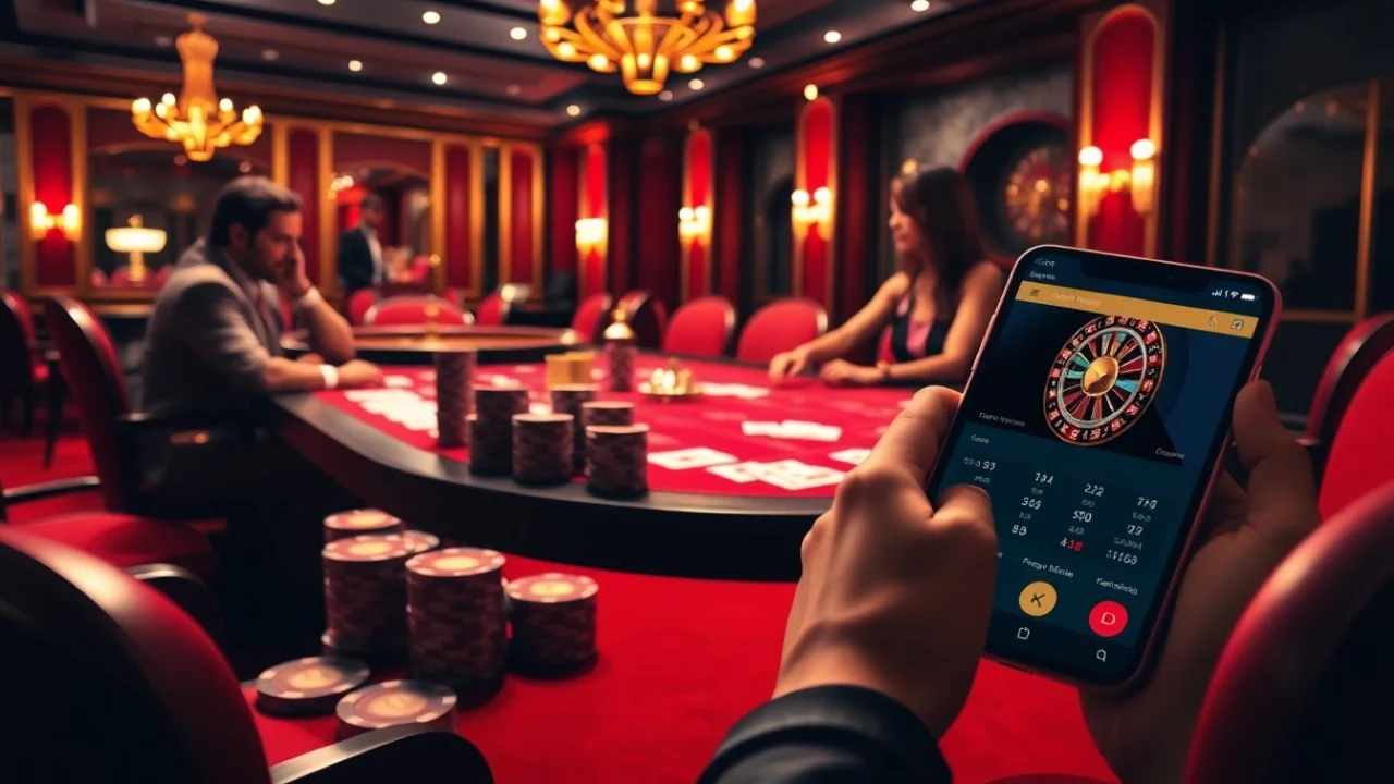 Experience the thrill of gambling at 32win com with vibrant poker action and luxury casino visuals.
