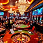 Engaged players enjoying casino games at https://gg88.tech/, showcasing excitement in high-stakes poker.