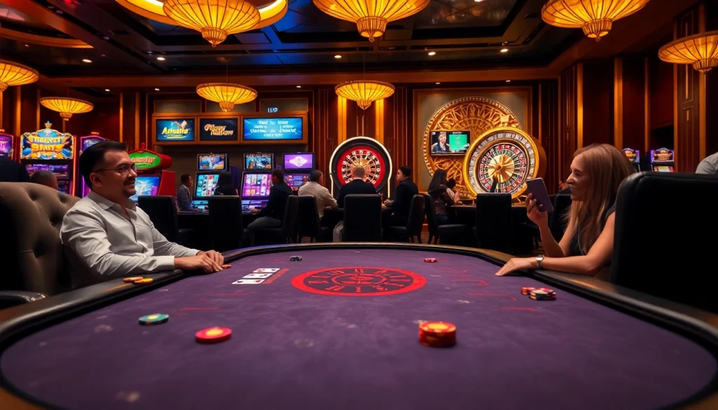 Experience the thrill of online gambling at https://69vn.br.com/ with a vibrant casino scene.
