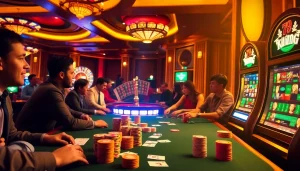 Experience the thrill of 79king with vibrant game action at the casino.