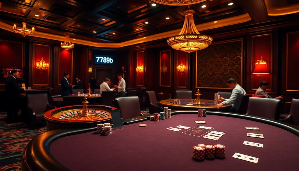 Experience the thrill of high-stakes poker at 789b with luxury and excitement.