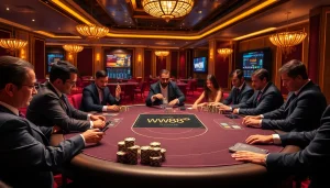 Experience the thrill of gambling at a luxurious casino with ww88 poker table excitement.