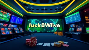 Explore the exciting gambling experience at luck8win.live with vibrant casino games and sports betting options.