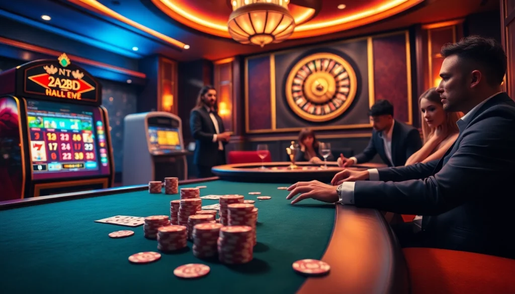 Engage in thrilling gameplay at 222BD online casino featuring slots, poker, and roulette.