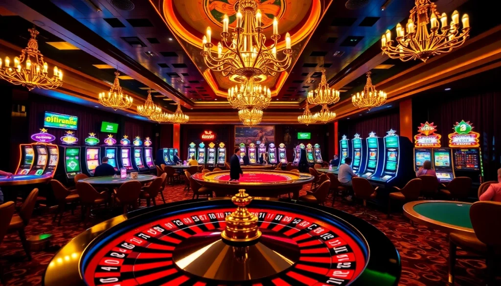 Experience the excitement of playing at https://bet168.me/ with vibrant casino games and luxurious décor.