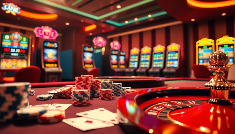 Nhat vip poker chips and cards on an elegant online casino table, showcasing luxury and excitement in gambling.