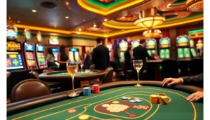 Discover the vibrant atmosphere at the meilleur casino en ligne belgique, showcasing luxurious gaming experiences.