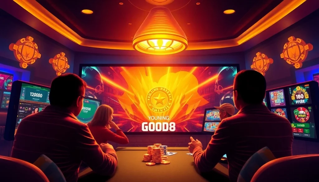 Discover the thrilling online gaming environment of good88.hu.net featuring vibrant casino action and immersive experiences.