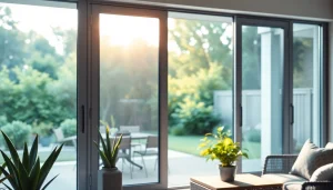 Enhance outdoor spaces with a stylish fly screen for patio doors that combines elegance and functionality.