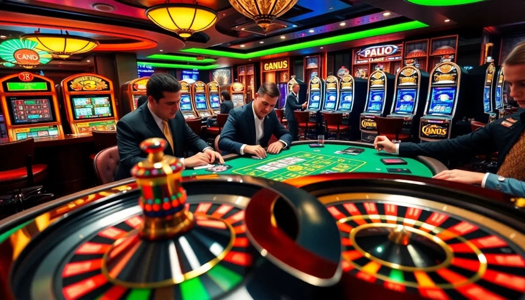 Players strategically betting at KP 88's luxury poker table with vibrant chips and cards.