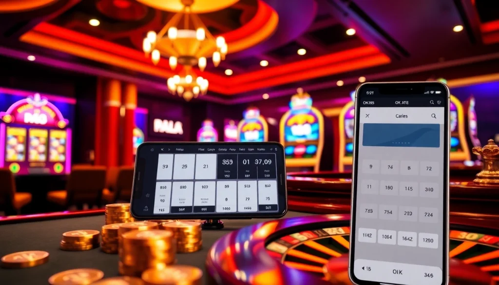 Dynamic gameplay on OK 365 platform showcases vibrant casino experience.