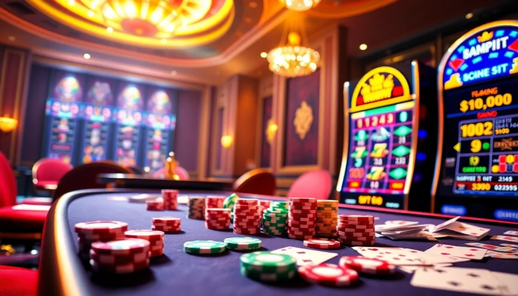 Experience the thrill of betting at sunwin with vibrant casino elements and engaging gameplay.